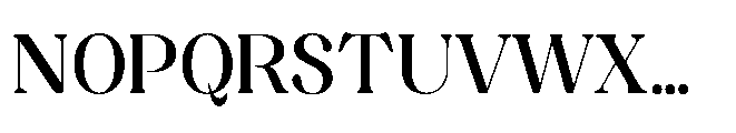 Capicu Display Medium Font UPPERCASE