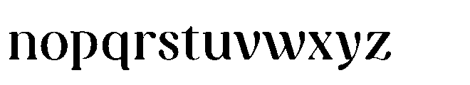 Capicu Display Medium Font LOWERCASE