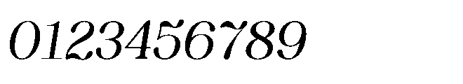 Capicu Display Regular Italic Font OTHER CHARS