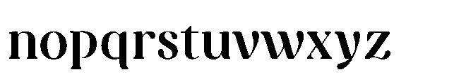 Capicu Display Semi Font LOWERCASE