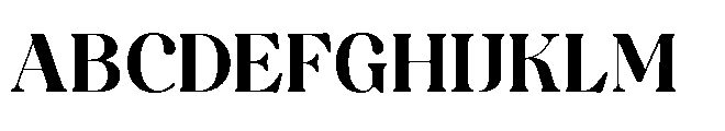 Capicu Display Ultra Font UPPERCASE