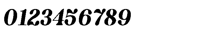 Capicu Heavy Italic Font OTHER CHARS