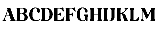 Capicu Heavy Font UPPERCASE