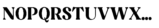 Capicu Heavy Font UPPERCASE
