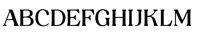 Capicu Medium Font UPPERCASE
