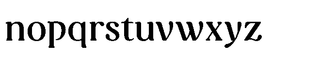 Capicu Medium Font LOWERCASE