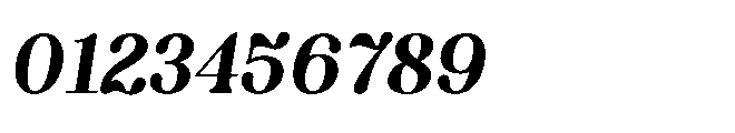 Capicu Ultra Italic Font OTHER CHARS