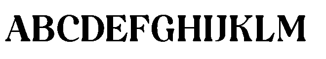 Capicu Ultra Font UPPERCASE