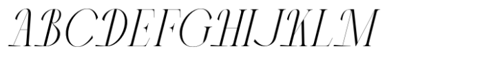 Capigrella Italic Font UPPERCASE