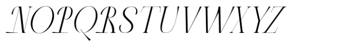 Capigrella Italic Font UPPERCASE