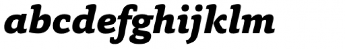 Capita ExtraBold Italic Font LOWERCASE
