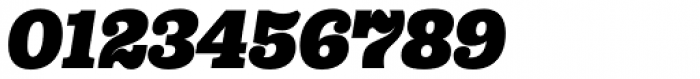 Capital Serif Black Italic Font OTHER CHARS
