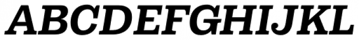 Capital Serif Bold Italic Font UPPERCASE