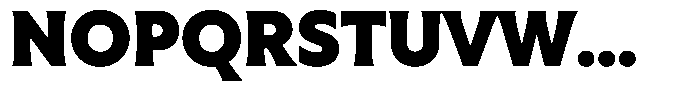 Capitale Black Font UPPERCASE