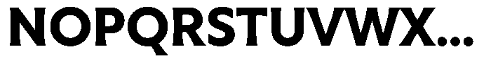 Capitale Bold Font UPPERCASE