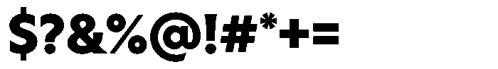 Capitale Extra Bold Font OTHER CHARS