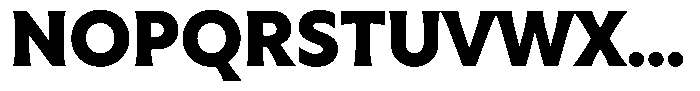 Capitale Extra Bold Font UPPERCASE