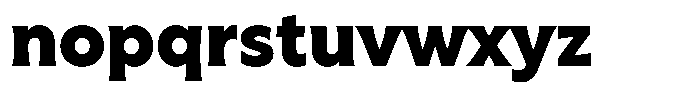 Capitale Extra Bold Font LOWERCASE