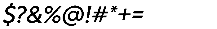 Capitale Italic Font OTHER CHARS