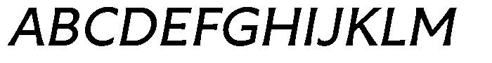 Capitale Italic Font UPPERCASE
