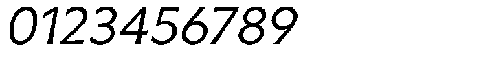 Capitale Light Italic Font OTHER CHARS