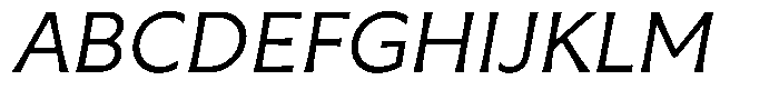 Capitale Light Italic Font UPPERCASE