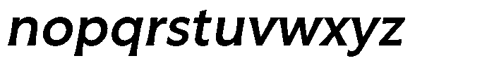 Capitale Medium Italic Font LOWERCASE