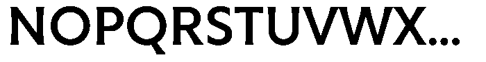 Capitale Medium Font UPPERCASE