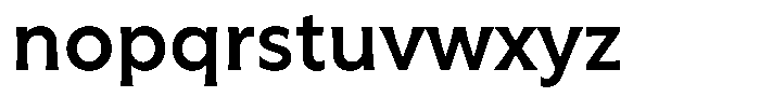 Capitale Medium Font LOWERCASE