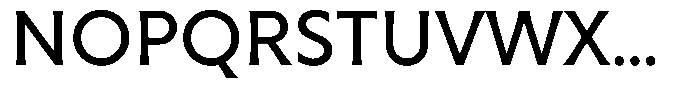 Capitale Regular Font UPPERCASE
