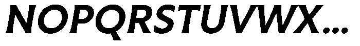 Capitale Semi Bold Italic Font UPPERCASE