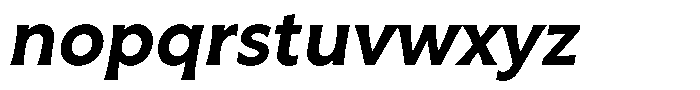 Capitale Semi Bold Italic Font LOWERCASE