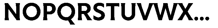 Capitale Semi Bold Font UPPERCASE