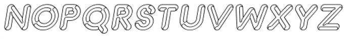 Capitalus Diabolus 1 Italic Font UPPERCASE