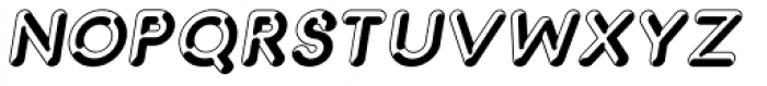 Capitalus Diabolus 2 Italic Font UPPERCASE