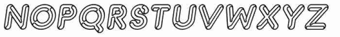 Capitalus Diabolus 3 Italic Font UPPERCASE