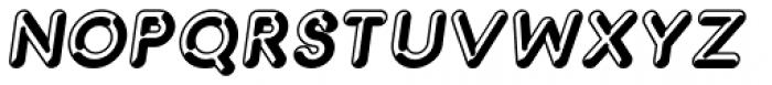 Capitalus Diabolus 4 Italic Font UPPERCASE