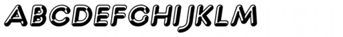 Capitalus Diabolus 4 Italic Font LOWERCASE