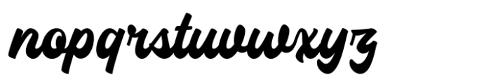 Capitaly Script Top Font LOWERCASE
