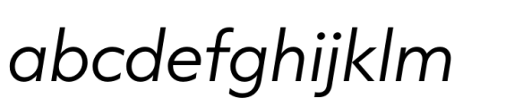 Capitana Light Italic Font LOWERCASE