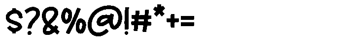 Caponara Font OTHER CHARS
