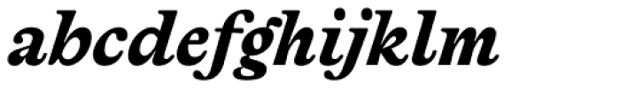 Capraia Bold Italic Font LOWERCASE