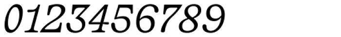 Capraia Light Italic Font OTHER CHARS