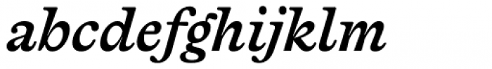 Capraia Medium Italic Font LOWERCASE