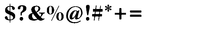 Caprano Bold Font OTHER CHARS