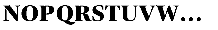 Caprano Extrabold Font UPPERCASE