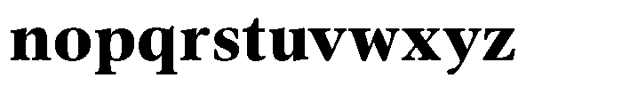 Caprano Extrabold Font LOWERCASE
