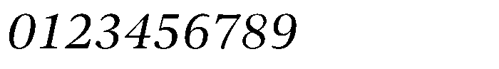 Caprano Italic Font OTHER CHARS