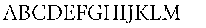 Caprano Light Font UPPERCASE
