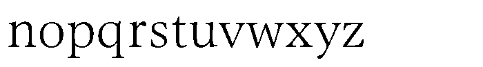 Caprano Light Font LOWERCASE